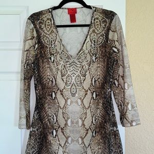 5 for $25 on select items 
EUC - snakeskin with beads